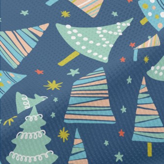 Colorful Geometric Christmas T Piqué