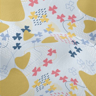Geometric Color Block Diagram Lightweight Performance Linen