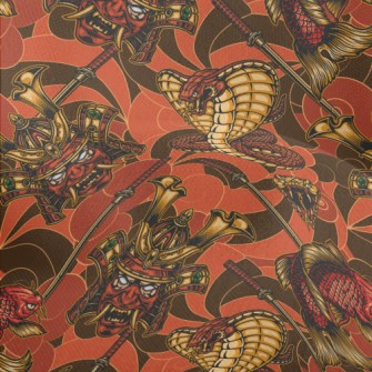 Koi Snake Warrior Lightweight Performance Linen