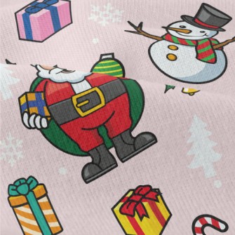 Santa Claus Reindeer Snowman Modern Jersey