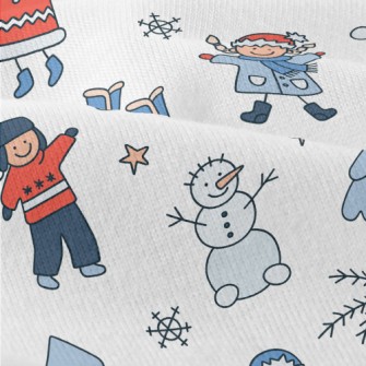 Christmas Happy Kids Modern Jersey