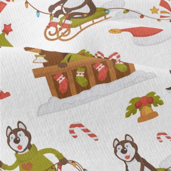 A Big Bad Wolf Christmas Modern Jersey