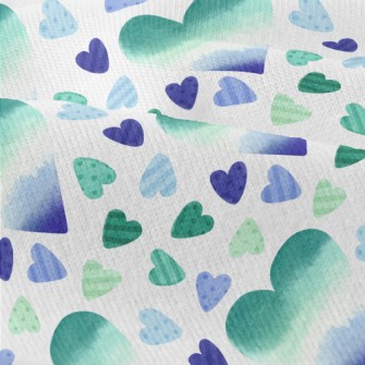 Watercolor Gradient Love Heart Modern Jersey