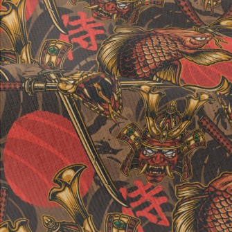 Fierce Japanese Samurai Modern Jersey