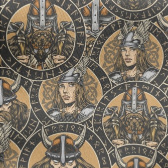 Viking Warrior Jersey Backed Fleece