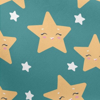 Charming Smiling Star Pongee