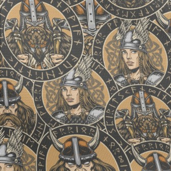 Viking Warrior Pongee