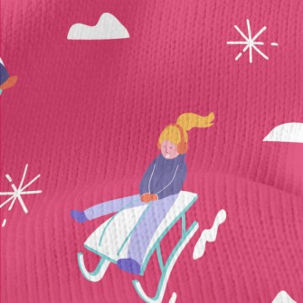 Like To Play With Snowmen Stretch Jersey