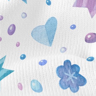 Cute Watercolor Love Hearts An Stretch Jersey