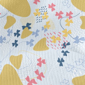 Geometric Color Block Diagram Stretch Jersey