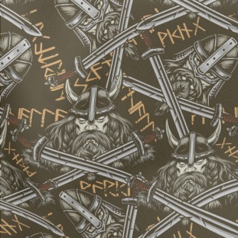 Fierce Vikings Lightweight Cotton Poplin