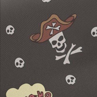 Skull Captain Crew Midweight Cotton Poplin