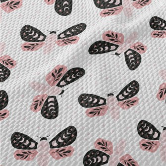 Moon Pattern Dragonfly Birdseye Piqué