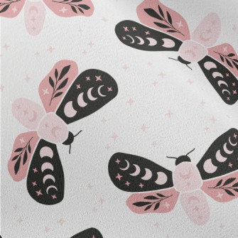 Moon Pattern Dragonfly Chiffon