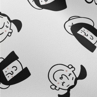 Happy Expression Portrait Chiffon