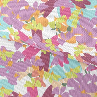 Colorful Watercolor Flowers Waterproof Oxford