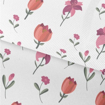 Simple Beautiful Flowers Waterproof Oxford