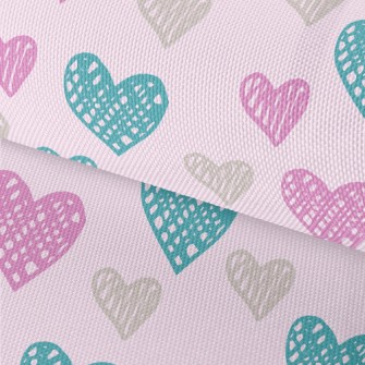 Colorful Love Graffiti Waterproof Oxford