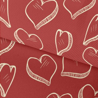 3D Rotating Heart Waterproof Oxford