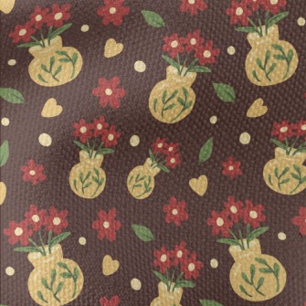 Hand Painted Flower Arrangemen Waterproof Canvas