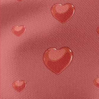 3D Reflective Heart Waterproof Canvas