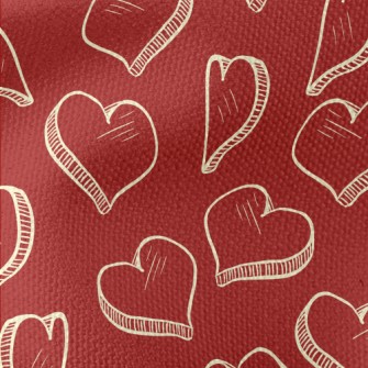 3D Rotating Heart Waterproof Canvas