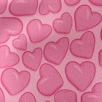 American Cartoon Love Waterproof Canvas