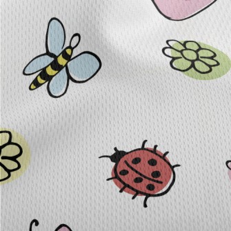 Children&#39;s Hand-painted In Athletic Mesh Flat Back