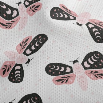 Moon Pattern Dragonfly Athletic Mesh Flat Back