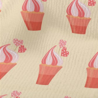 Pink Cream Cup Cake Terry