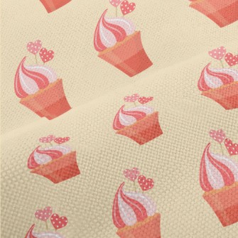 Pink Cream Cup Cake Performance Linen