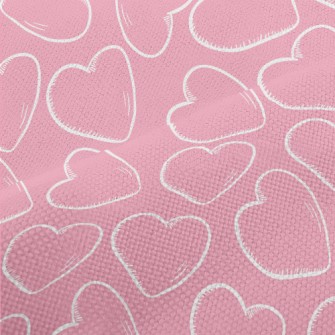 Line Hand Drawn Love Performance Linen