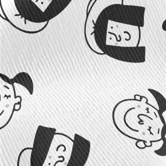 Happy Expression Portrait Standard Corduroy