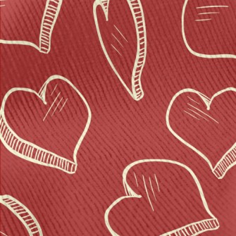3D Rotating Heart Standard Corduroy