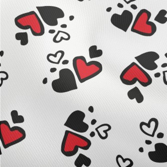 Simple Black And Red Love Hear Dobby