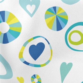 Abstract Circles And Love Hear Stretch Ponte
