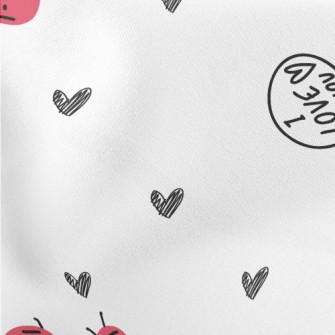 Cute Confession Cherry Stretch Ponte