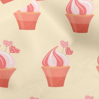 Pink Cream Cup Cake Micro Fleece