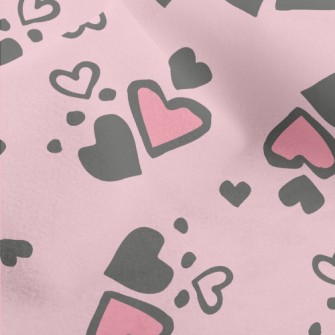Irregular Love Spots Micro Fleece