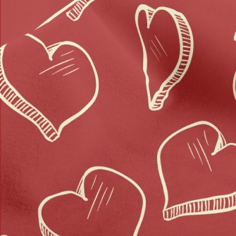 3D Rotating Heart Micro Fleece