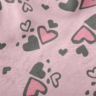 Irregular Love Spots Minky