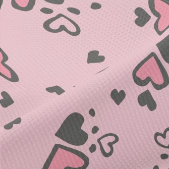 Irregular Love Spots Piqué