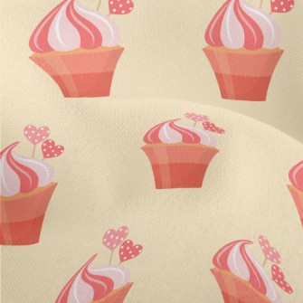 Pink Cream Cup Cake Lightweight Performance Linen