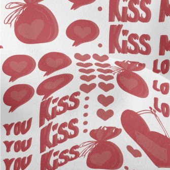 Bold Confession Words Lightweight Performance Linen