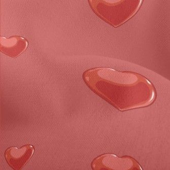 3D Reflective Heart Lightweight Performance Linen