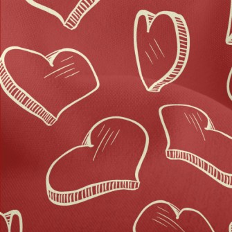 3D Rotating Heart Lightweight Performance Linen