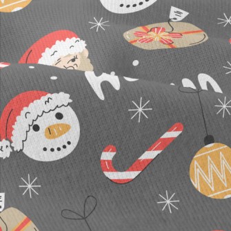 Hand Drawn Santa Claus Doodle Modern Jersey