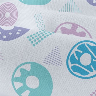 Colorful Abstract Donuts Modern Jersey