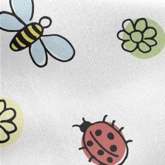 Children&#39;s Hand-painted In Jersey Backed Fleece