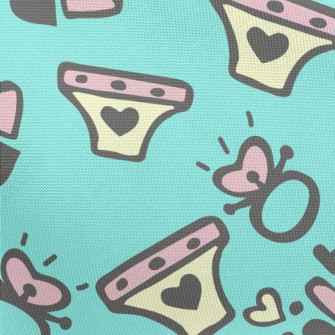 Love Ring And Underwear Pongee